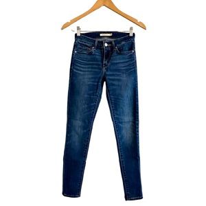 Levi 711 Skinny Ankle Jeans